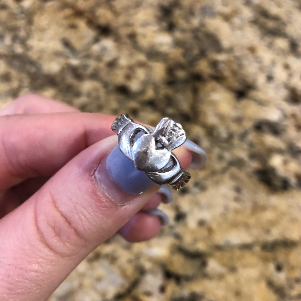 Sterling Silver Irish Claddagh Ring
